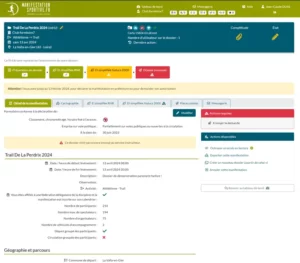 Page de dossier du site anciennement manifestation-sportive.com