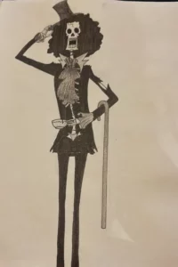 Dessin à l'encre de chine et crayon