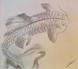 Dessin au crayon