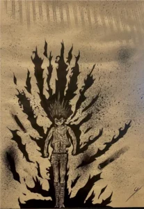 Dessin à l'encre de chine