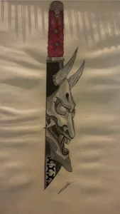 Dessin à l'encre de chine, crayon et feutre à alcool