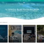 Page d'une rivière labélisée du site Rivières Sauvages